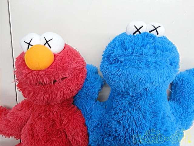 Authentic Kaws x Sesame Street Uniqlo Plush Cookie Monster (from Uniqlo)