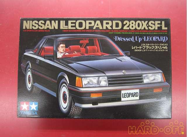 Buy Nissan Leopard Black 280X SF-L TAMIYA 2443 Figure Hobby