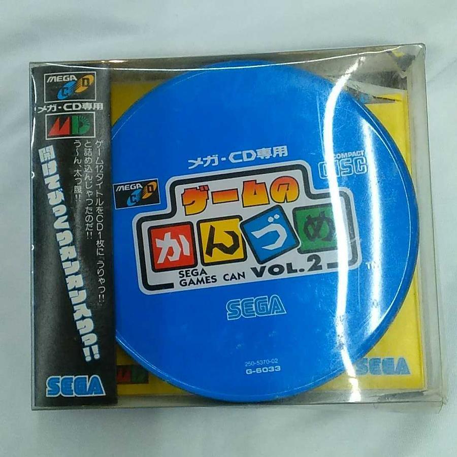 Buy MEGA-CD Software SEGA Game Kanzume VOL.2 Game Software from