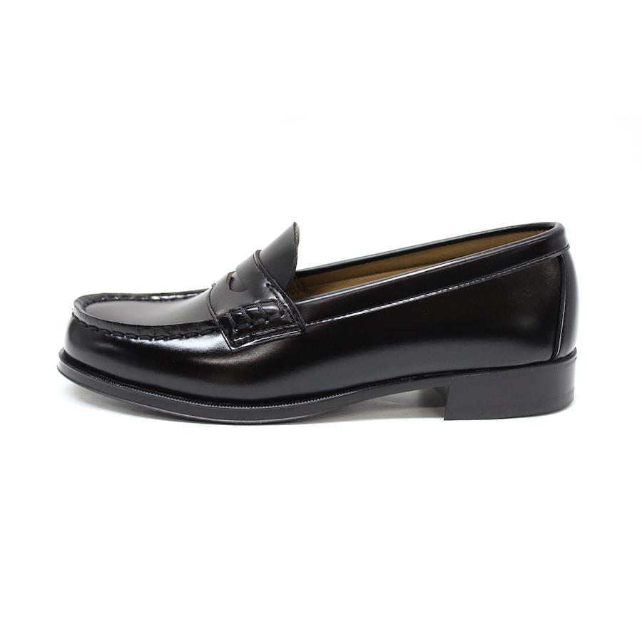[Haruta] Loafer Traditional 2E Synthetic Leather Women's 4514 Black 25.5 cm  2E