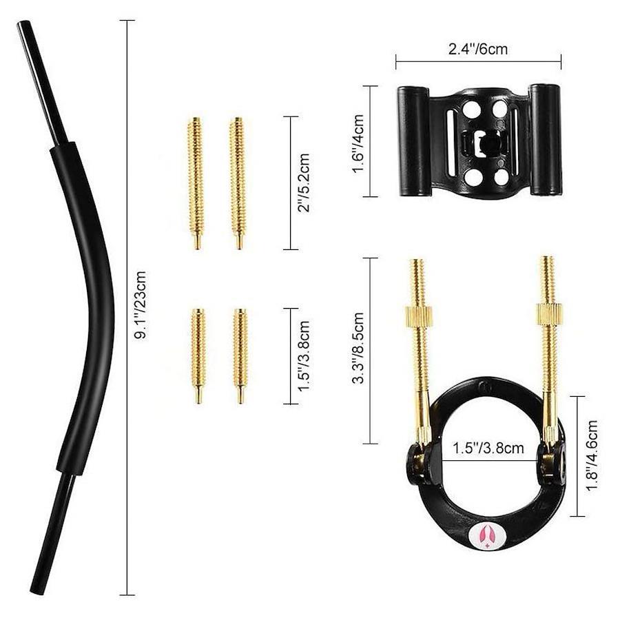 ペニストレ器具 ペニストレーニングペニスストレッチャー ペニスフィットネス 2つラバーストラップセット 男性用 サイズ調節可 -  日本の商品を世界中にお届け | ZenPlus