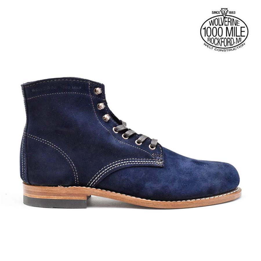 Wolverine 1000 clearance mile navy suede