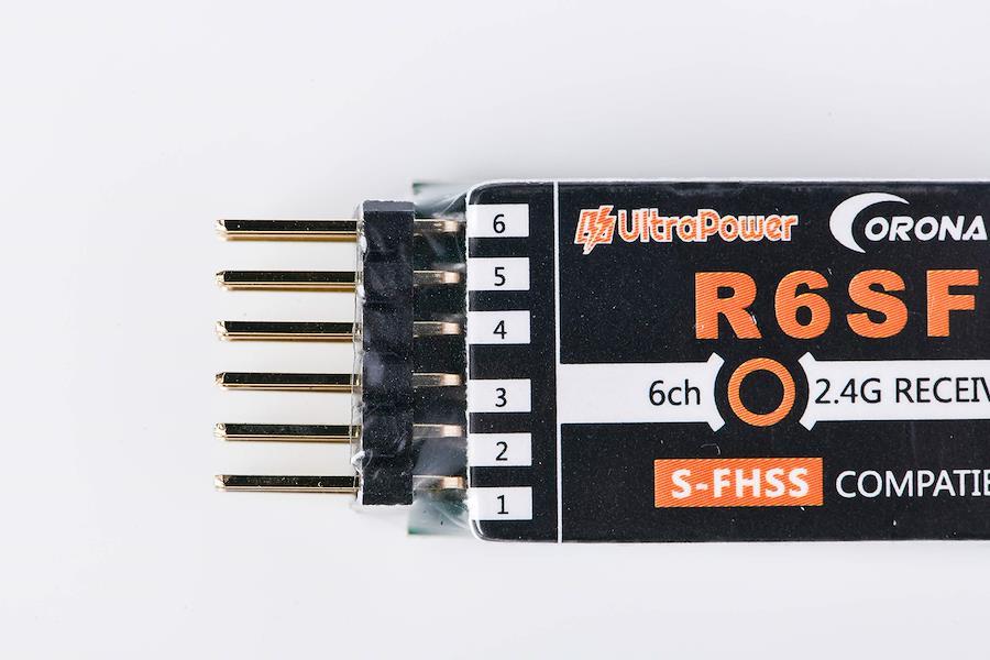 Buy UltraPower Corona R6SF 6CH Receiver [S.BUS 2.4G S-FHSS Futaba