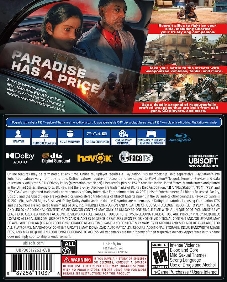 Far cry 6 deals ps4