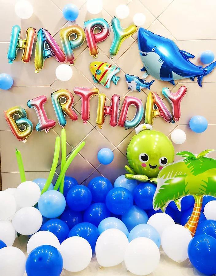 Buy Birthday Balloons Set Large Sea Animal Balloons Theme Party Birthday  Decorations for Kids Teenagers Boys Girls Adults Eco-Friendly Fun from  Japan - Buy authentic Plus exclusive items from Japan