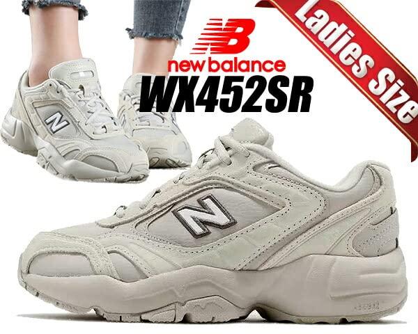 New Balance] WX452SR Width D IVORY Women's Sneakers Ivory Women's