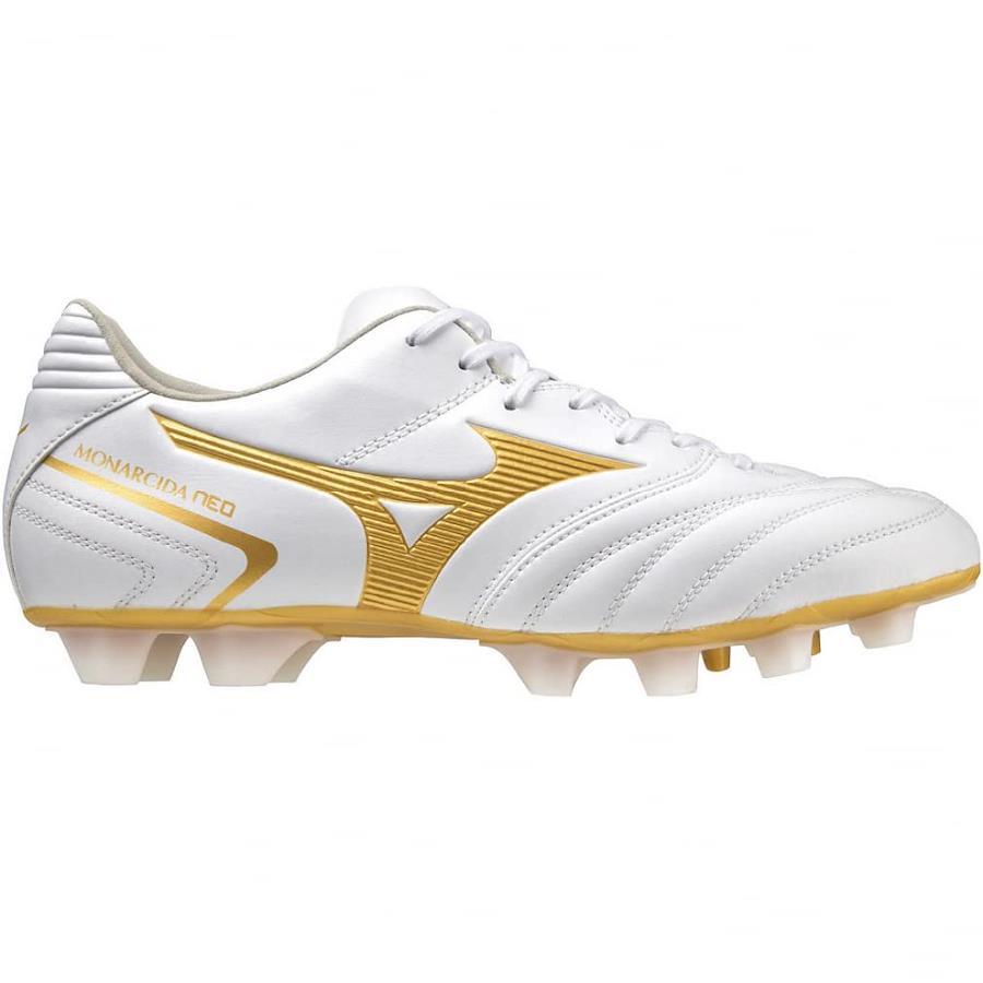 [Mizuno] Soccer Spike Monarcida NEO 2 SW White/Gold 27.0 cm 4E