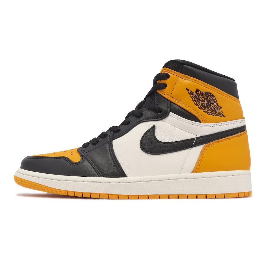 [Nike] Air Jordan 1 Retro High OG Men's Casual Shoes Air Jordan 1 Retro  High OG Taxi Yellow Toe 555088-711_ 26.0 cm [Parallel Import]