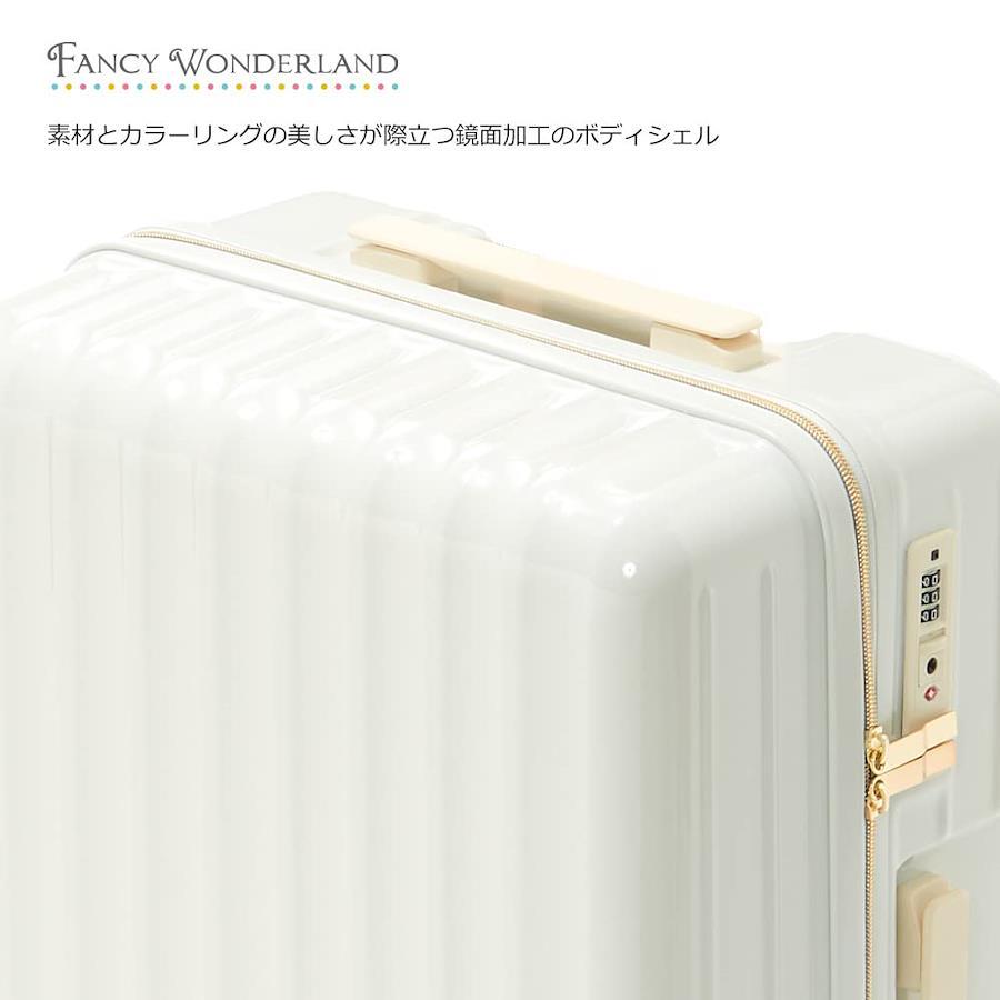 新品 キャリーケース スーツケース Mサイズ WHITE ホワイトカラー NEW 