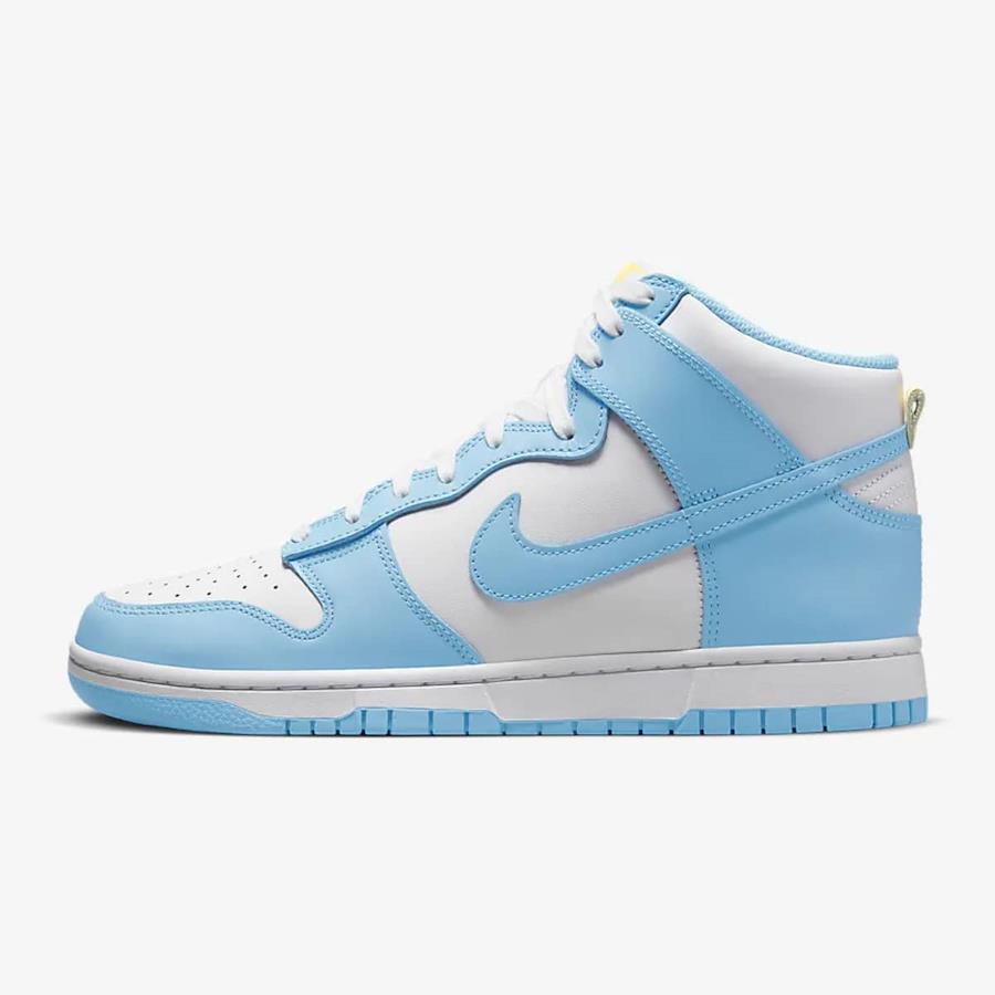 Nike Dunk High Retro Blue Chill/White/Amarillo/Blue Chill DD1399-401  Genuine Product 27.0cm