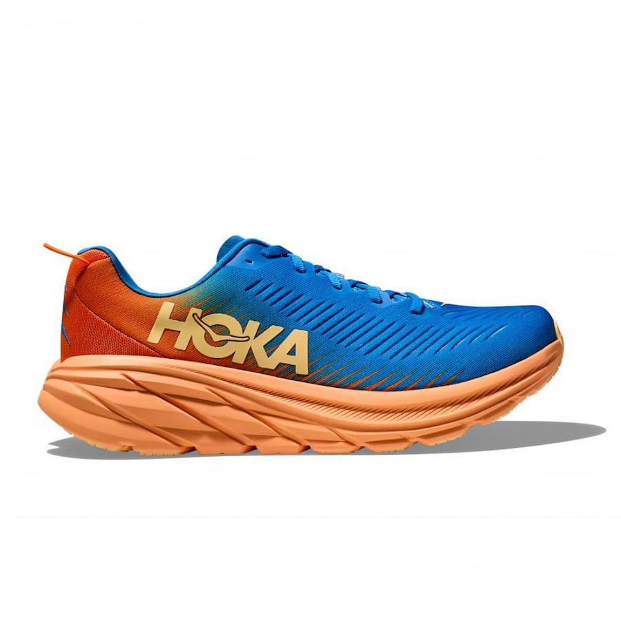 Hoka One One Track and Field/Running Running Shoes Rincon 3 Men's 25.5 Blue  x Orange