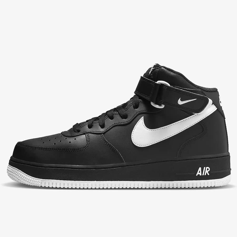 Buy Nike Air Force 1 Mid '07 AIR FORCE 1 MID '07 Black/Black/White