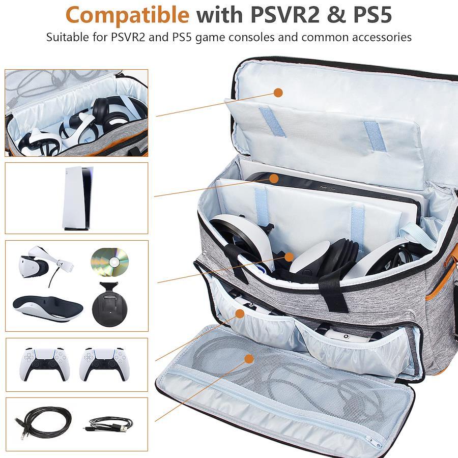 Carrying Case Storage Bag Box For PlayStation PS VR2 for PS5