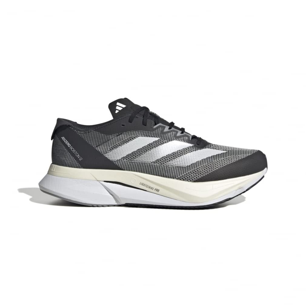 [Adidas] Running Shoes Adizero Boston 12 LZT31 Core Black/Footwear  White/Carbon (H03613) 27.5 cm