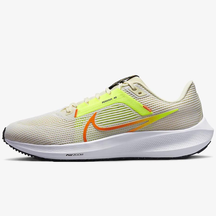 Nike Pegasus 40 Pegasus 40 White/Coconut Milk/Volt/Multicolor DV3853-101  Genuine Japanese Product 26.5cm