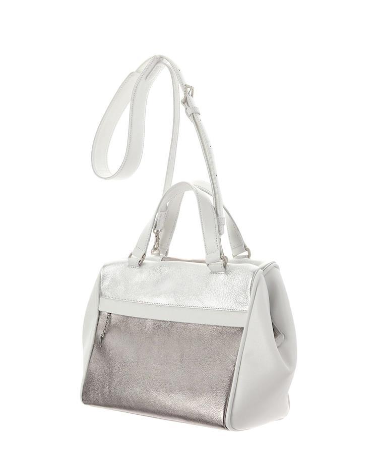 Buy [Hiroko Hayashi] FOGLIO 2way Bag Silver (106) 00 (FREE) from