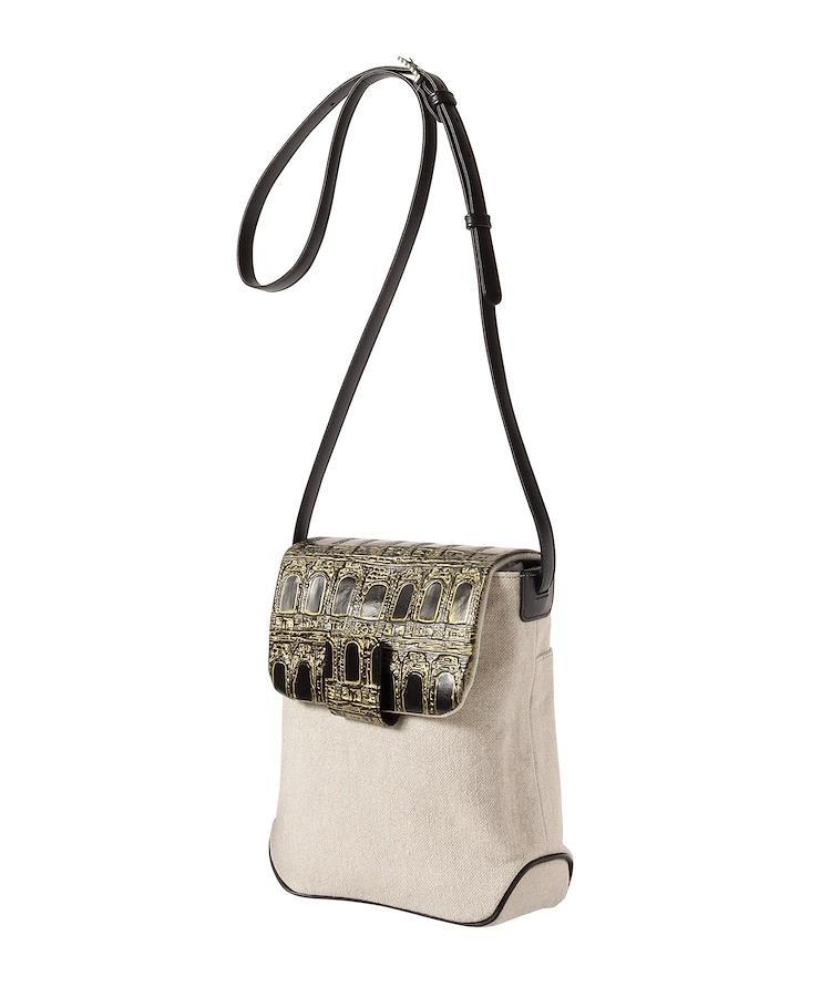 [Hiroko Hayashi] Colosseo Shoulder Bag Off White (403) 00 (FREE)