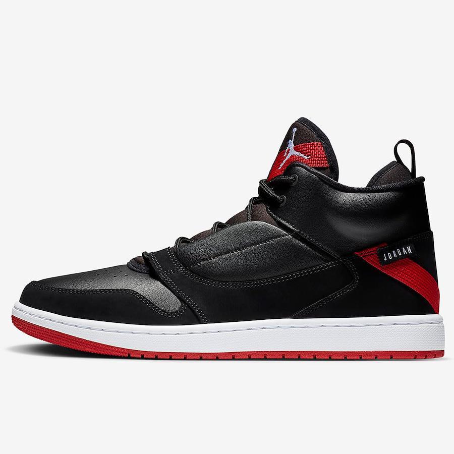 Buy [Nike] Jordan Fadeaway Jordan Fadeaway Black/Gym Red/White