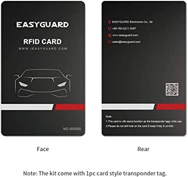 EASYGUARD Ec004 スマート Rfid 車の警報 システム プッシュ エンジン スタート ボタン と キーレ