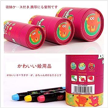 Buy Happykids Children's Crayons Easy to paint, unbreakable, water-based toddler  crayons, pay-out type, cute stationery from Japan - Buy authentic Plus  exclusive items from Japan