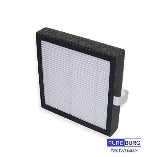 PUREBURG 4-Pack Replacement 3-in1 HEPA Filters Compatible with