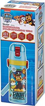 Skater Stainless Steel Kids Water Bottle Direct Drinking 470ml Paw Patrol