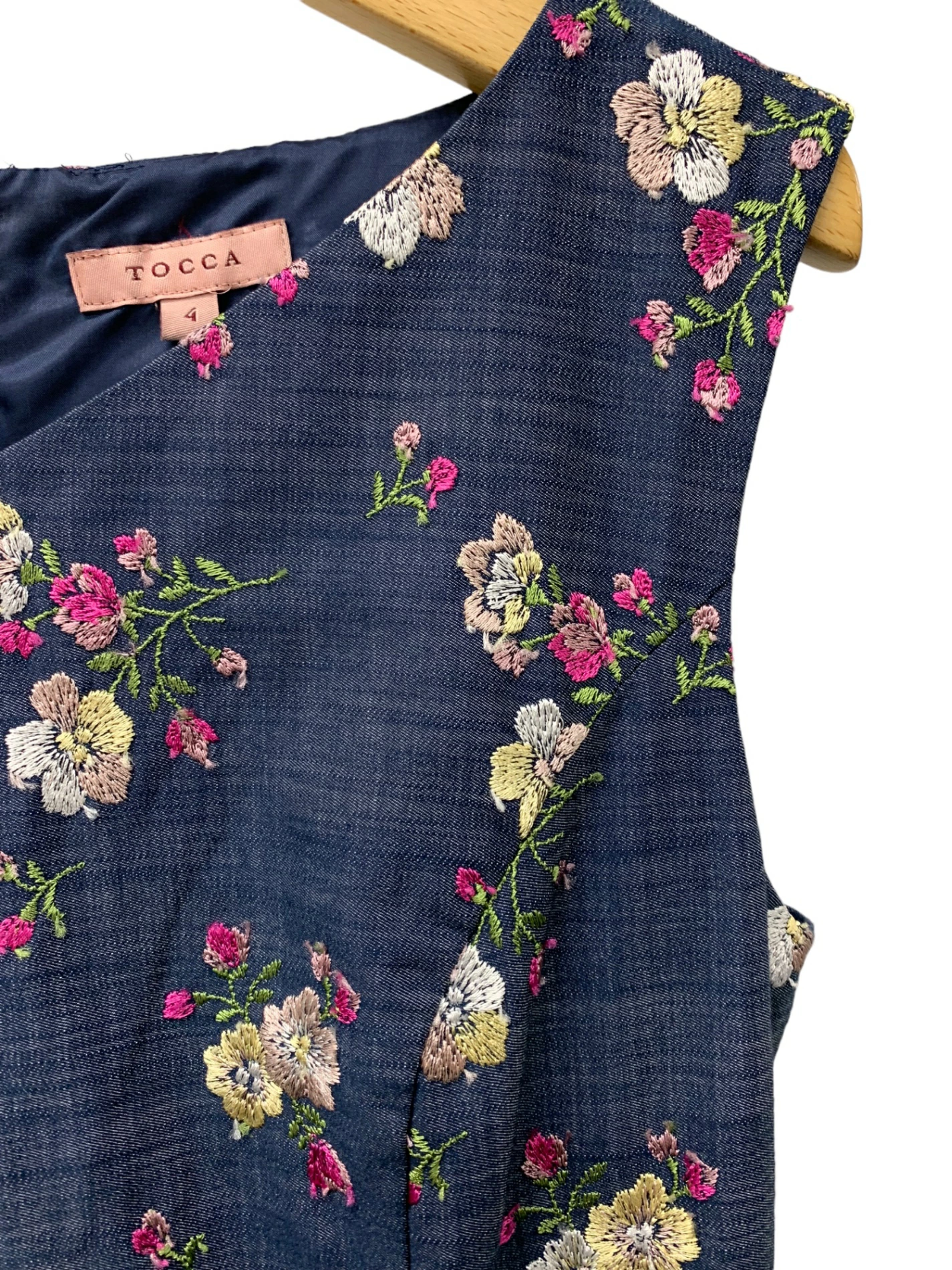 Buy Tocca FULL BLOOM Dress OPTONS0102 One Piece 4 Navy Denim [Used]  ITY8GVTKYTEW from Japan - Buy authentic Plus exclusive items from Japan |  ZenPlus