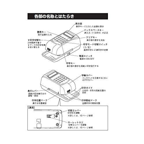 ニッポー 電子 チェックライター 10桁 FX-45 34146 - 日本の商品を世界