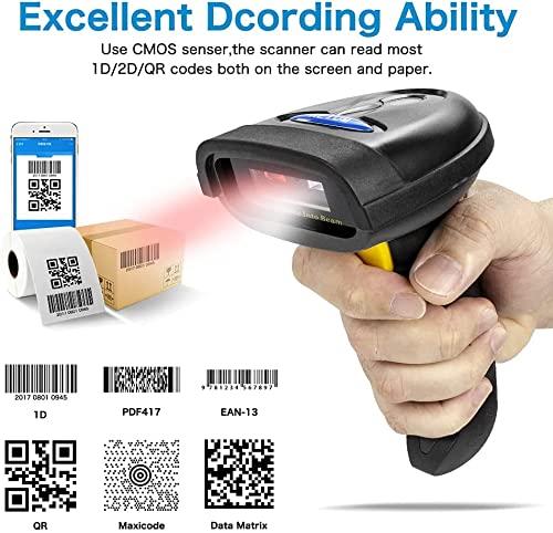 Buy NETUM Bluetooth 2D QR Barcode Scanner, supports Bluetooth function ...