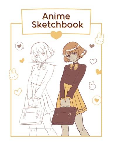 Buy Anime Sketchbook: Anime Girl Style Cover, Anime Drawing Book - Blank  Drawing Paper - Anime Art Supplies  8.5 x 11 In from Japan - Buy  authentic Plus exclusive items from Japan