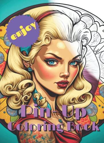 Buy Pin-Up Models : adult Coloring Books for Women featuring beautiful and  easy pin-Up Coloring Pages from Japan - Buy authentic Plus exclusive items  from Japan