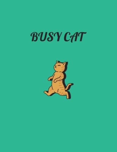 Very Busy Cat Notebook