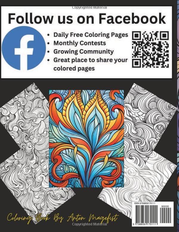 Buy Anxiety Relief Coloring Book for Teens: Coloring in a coloring