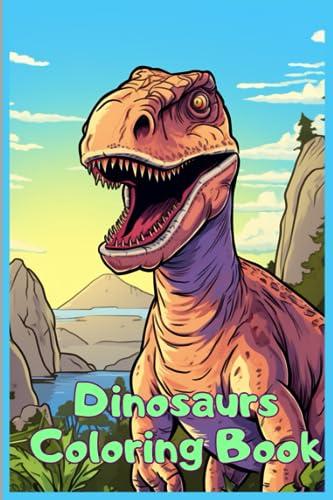 Awesome Dinosaurs Coloring Book for Kids