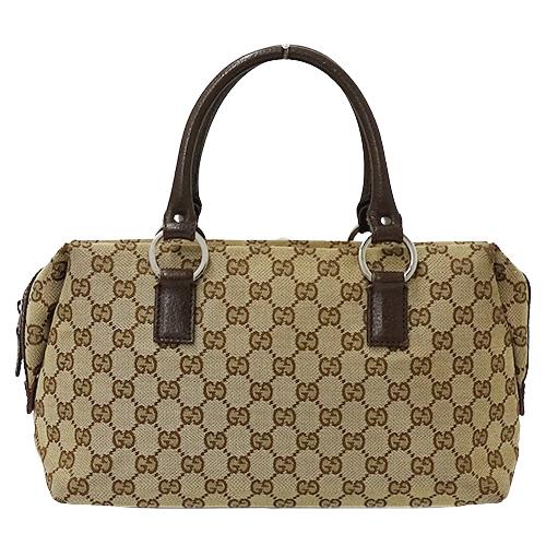 Buy GUCCI bag ladies brand handbag GG canvas brown beige 113009