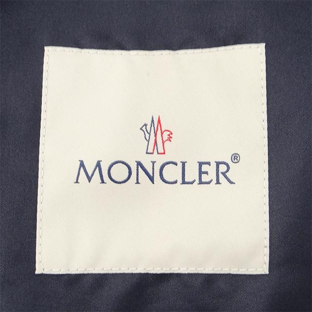 モンクレール MONCLER アウター レディース ブランド ポリエステル ウインドブレーカー ネイビー サイズ3 おしゃれ シンプル 羽織り 上着  おでかけ 防寒 【中古】