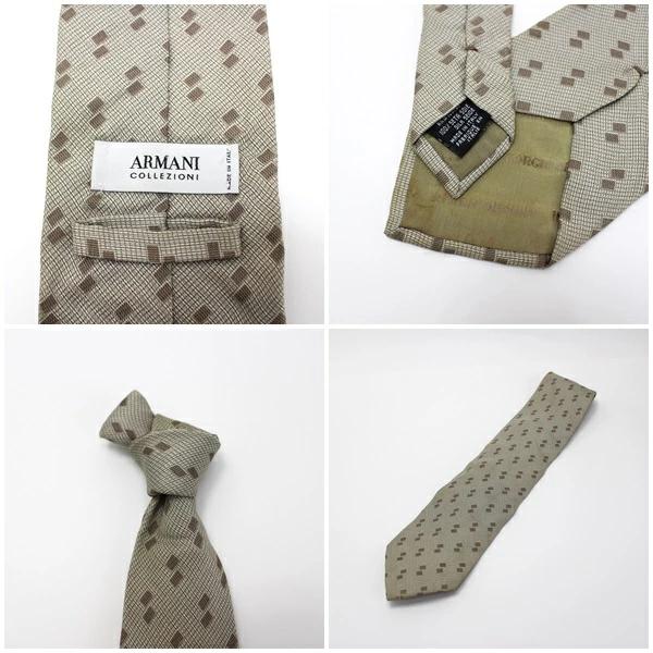 アルマーニ コレツィオーニ シルク ネクタイ 中古 ABランク ARMANI