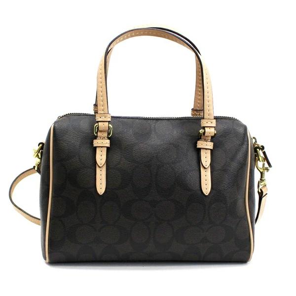 Coach mini 2025 boston bag