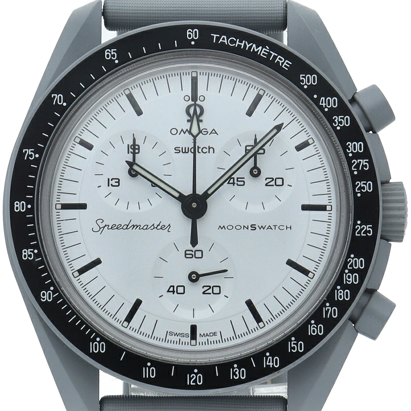 期間限定価格 OMEGA x Swatch MoonSwatch 1965 Omega x Swatch Bioceramic MoonSwatch 1965 with Box & Warranty