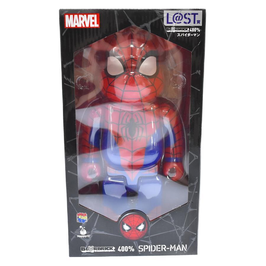 Medicom Toy BE@RBRICK 400%, L@ST Award SPIDER-MAN Spider-Man Figure 400%  Doll Toy 400% Red