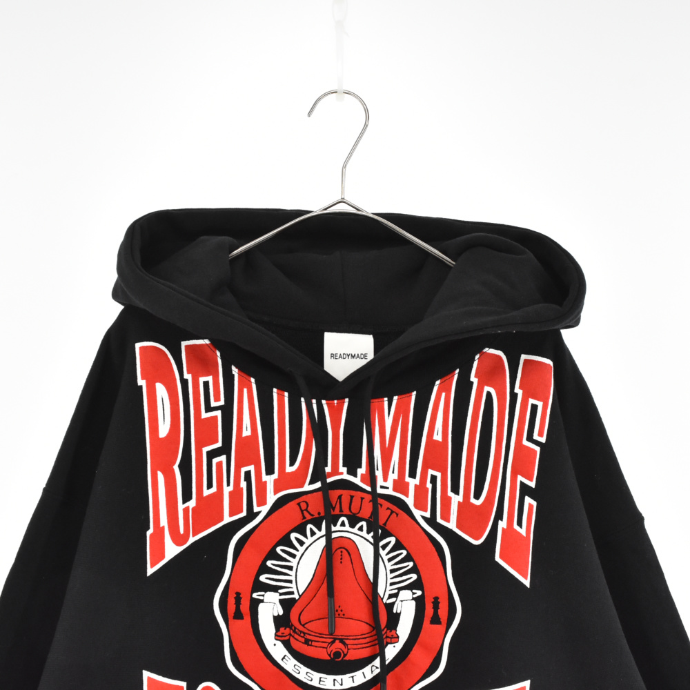 Readymade HOODIE R.MUTT College Logo Sweatshirt RE-CO-BK-00-00-195 XL Black