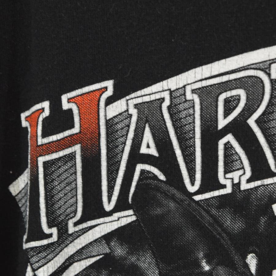 Vintage Harley Davidson motorcycles NO WORRIES graphic print short sleeve  T-shirt black XXL black