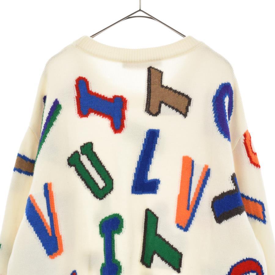 Buy Louis Vuitton 21AW x NBA Collaborator Multi Logo Crew Neck Knit Sweater  White RM212M ZLL HLN10W L White from Japan - Buy authentic Plus exclusive  items from Japan