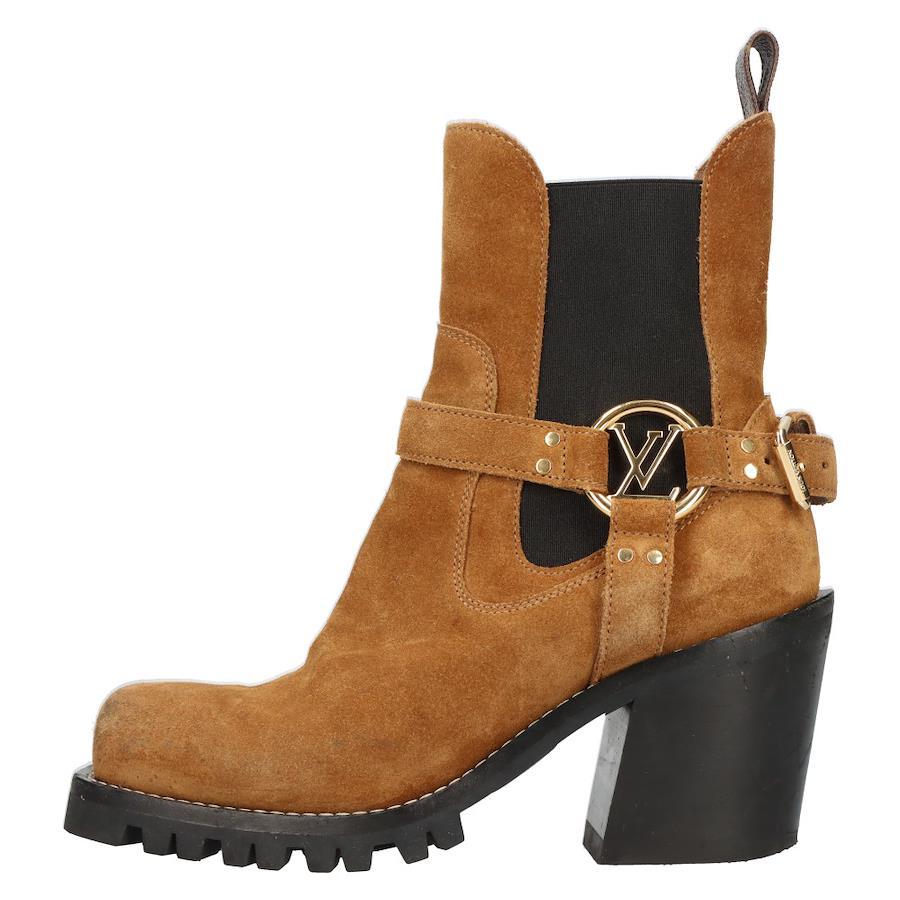 Buy Louis Vuitton 19AW suede ankle boots Suede ankle boots MA0149 ...