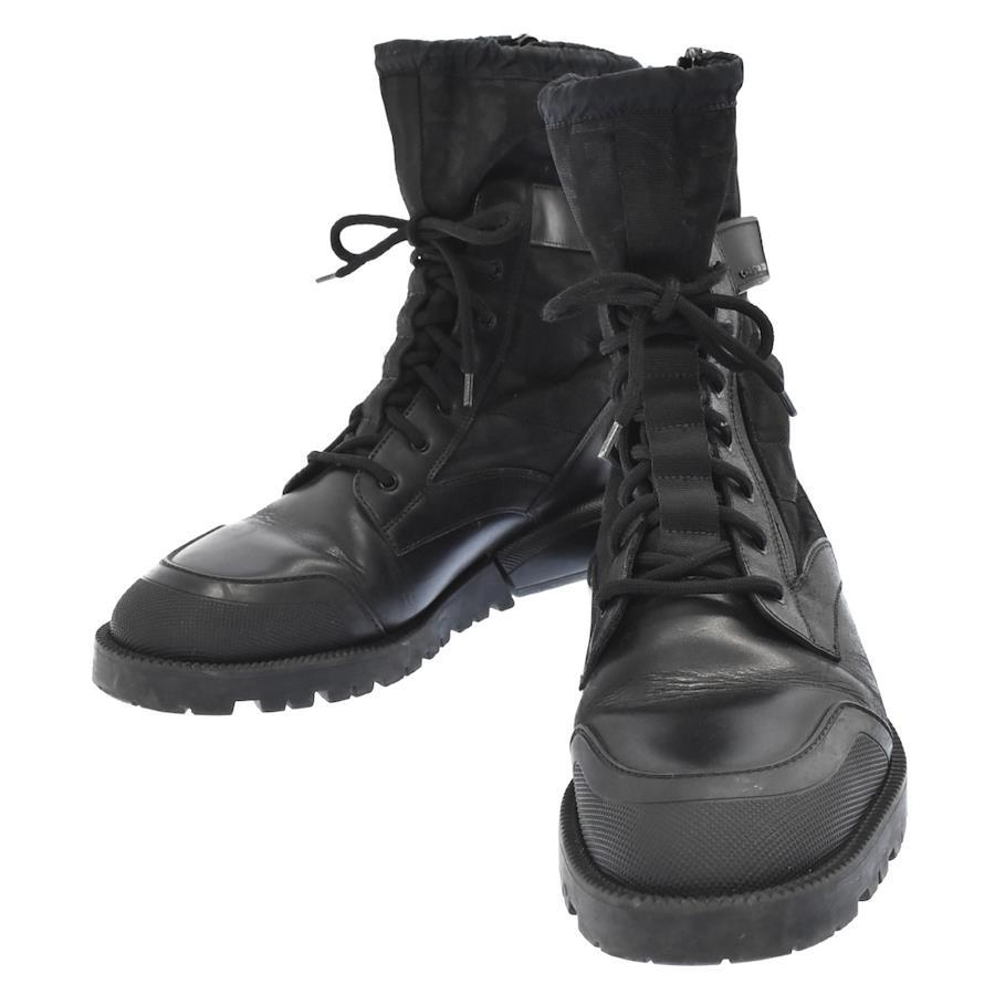 Buy Dior Oblique Combat Boots Black 19abm 40 Black from Japan