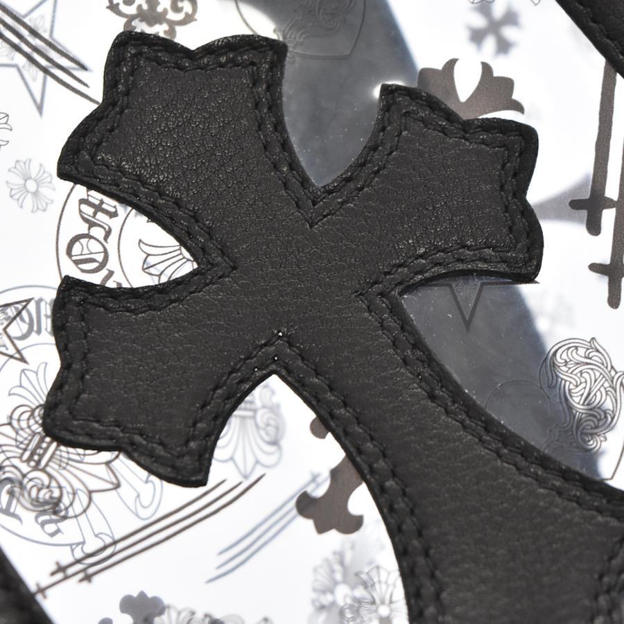 Chrome Hearts TOTE MINI VINYL Cemetery Cross Patch Leather Vinyl Mini Bag  Black Clear - Black/Clear