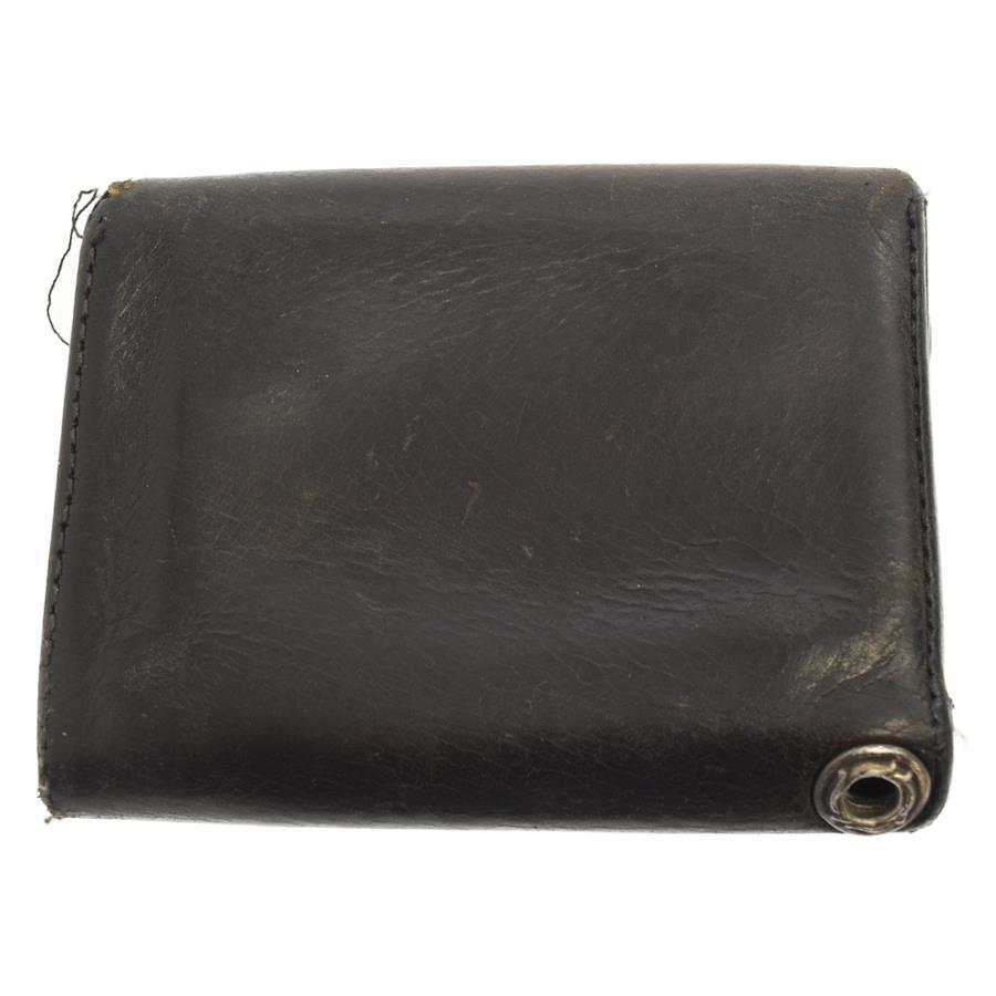 Buy CHROME HEARTS 3FOLD/3FOLD CROSS BALL BUTTON LEATHER WALLET