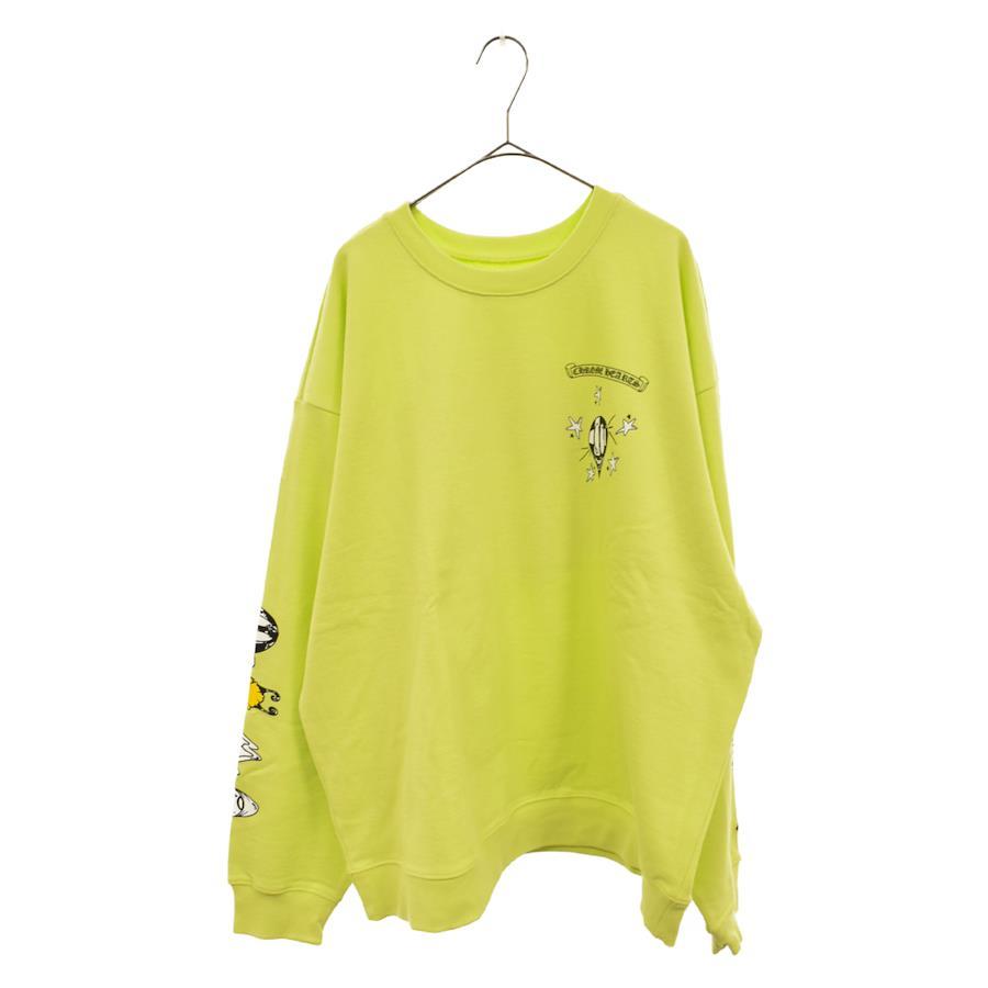 Chrome Hearts 22AW x MATTYBOY PPO LINK SWEAT SHIRTS x Matty Boy Pro Link  Sweatshirt Lime Green XXL Lime Green