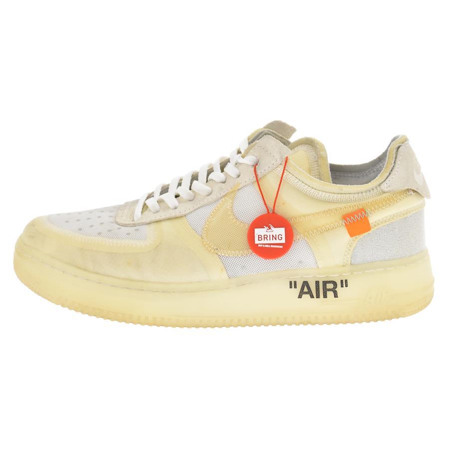 Nike × OFF-WHITE THE 10: AIR FORCE 1 LOW AO4606-100 Off-White Zaten Air  Force 1 Low Cut Sneakers White US9.5/27.5cm 27.5cm White