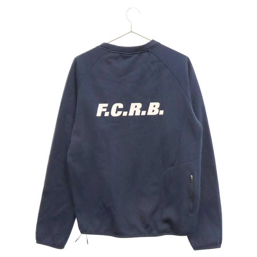 FCRB/FC Real Bristol 16AW SIDE ZIP CREW NECK TOP Side zip crew neck long  sleeve sweatshirt FCRB-167018 Navy M Navy